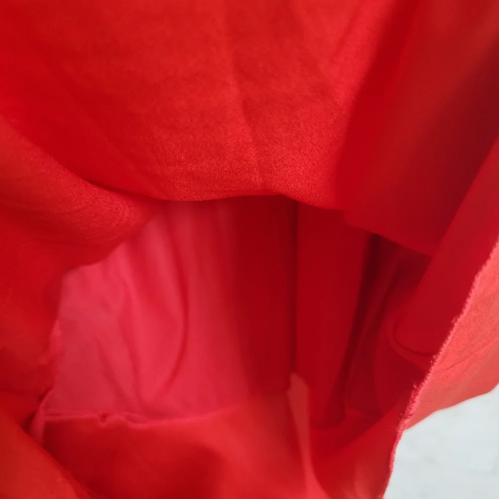 🌷Vero Moda Red Ruffled Dress🌷 - Picture 4 of 13